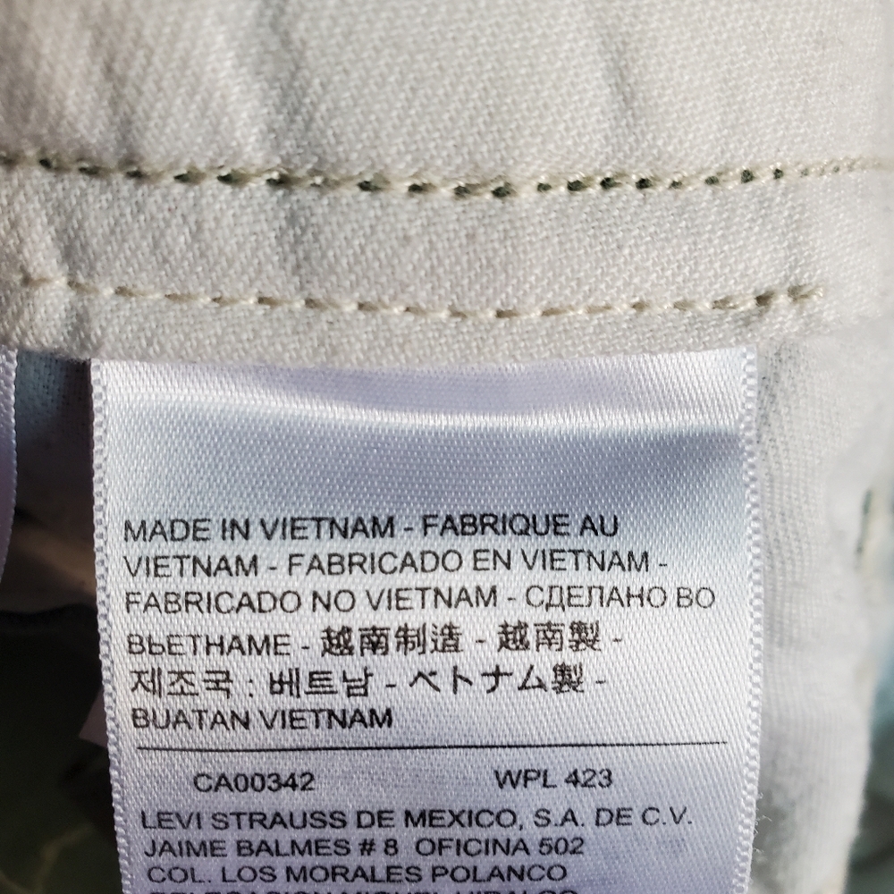 Levi's Olive Patterned Cargo Pants - image 8